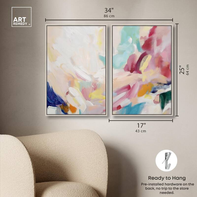 Unbridled Spirit I Canvas Set of 2 by Art Remedy