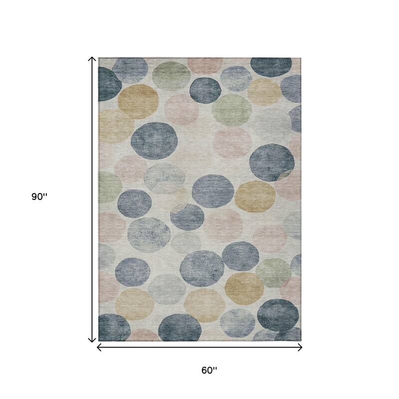 HomeRoots Geometric Transitional Rectangle Outdoor Rug
