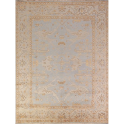 Oushak Indian Area Rug Oriental Handmade Wool Carpet - 8'2" x 9'10"
