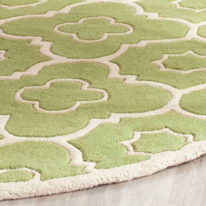 SAFAVIEH Handmade Chatham Franziska Modern Wool Rug