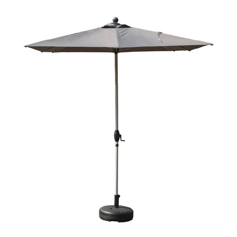 Domi Outdoor Living 6.5' x 10' Tilt Aluminum Patio Umbrella