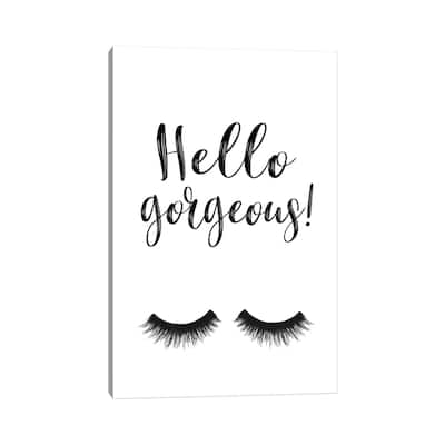 iCanvas "Hello Gorgeous" by Sisi & Seb Canvas Print