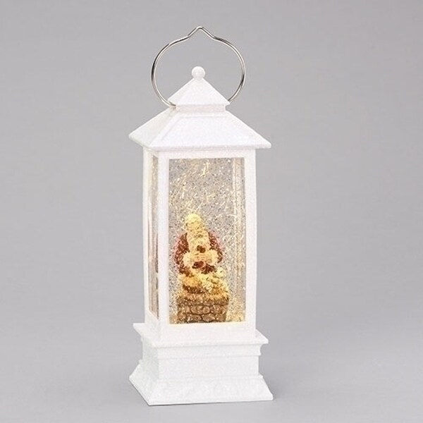 11” Swirl Lantern Kneeling Battery Operated LED - N/A