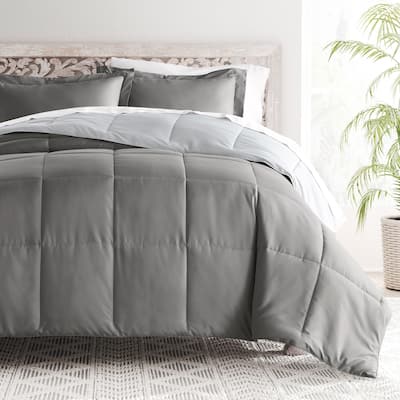 All-season Down Alternative Reversible Lightweight Comforter Set