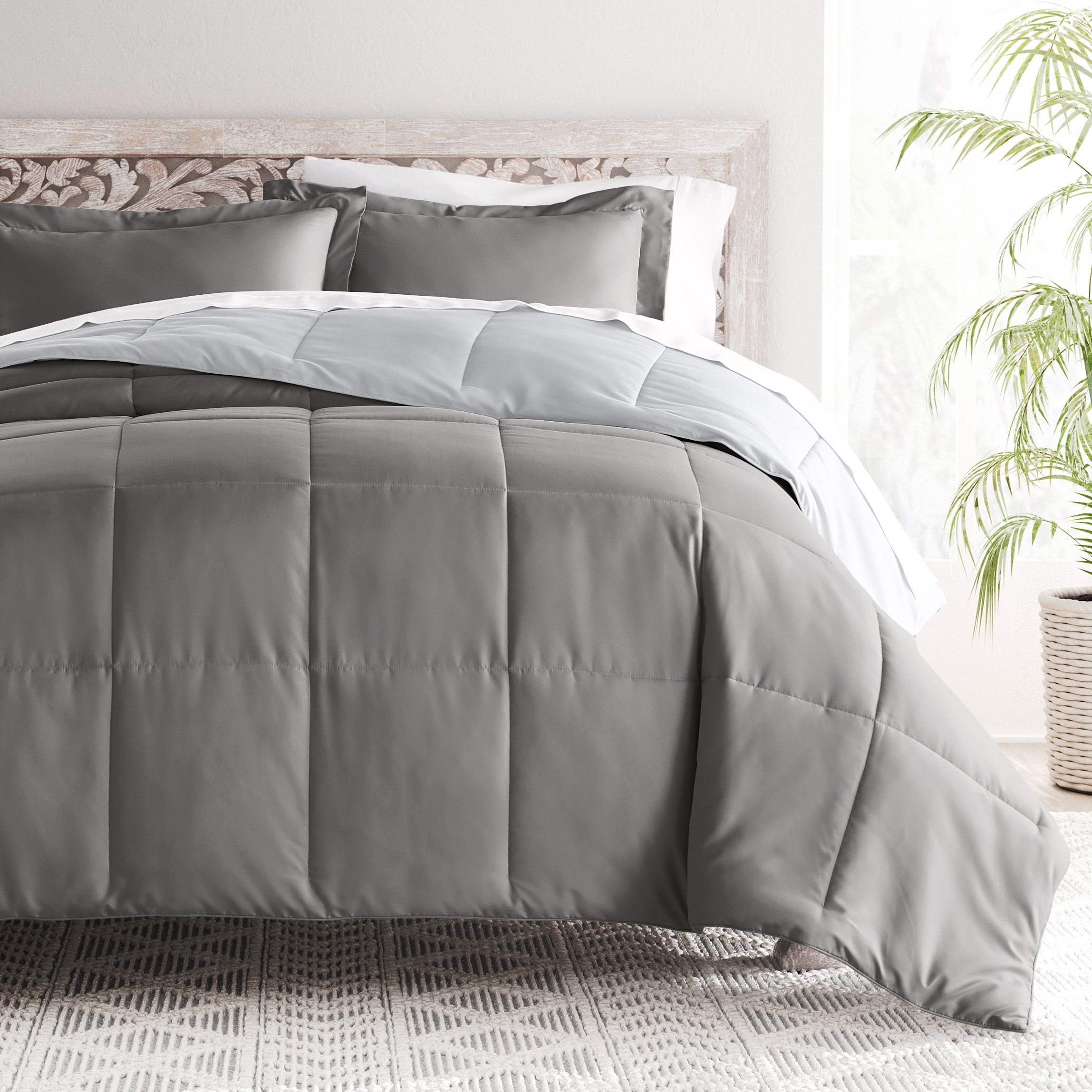 Becky Cameron All-season Down Alternative Reversible Lightweight Comforter Set