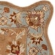 preview thumbnail 21 of 46, SAFAVIEH Handmade Heritage Traditional Brown/ Blue Wool Rug
