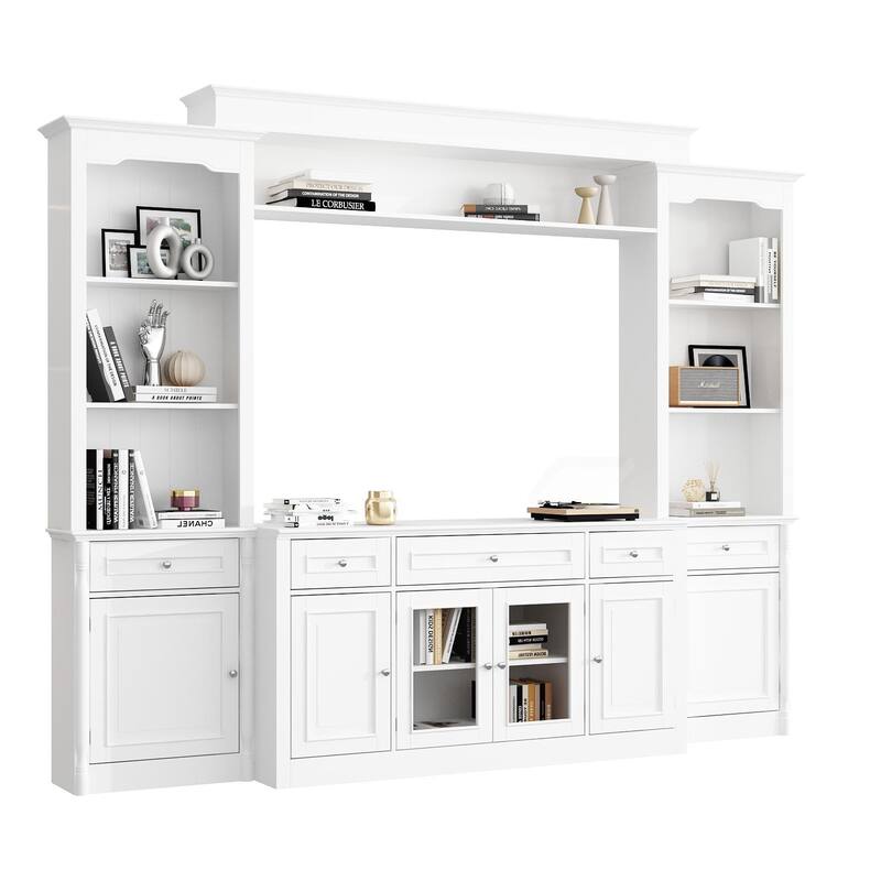 Entertainment Wall Unit /Bridge Multifunctional TV Stand Console Table
