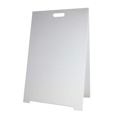Flipside Products Premium Corrugated Plastic Dry Erase Marquee Easel