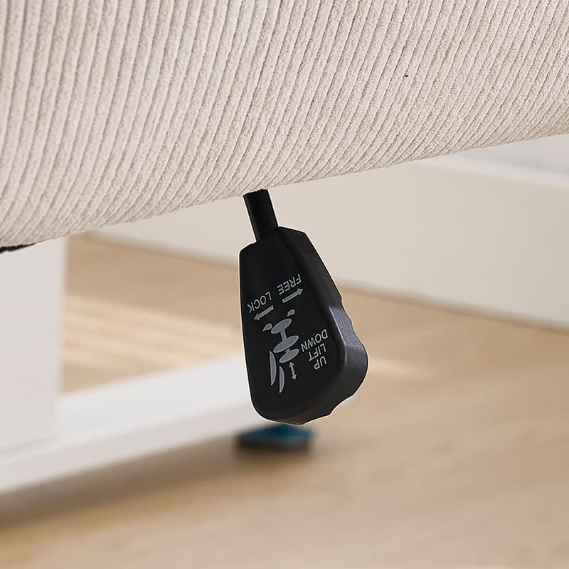 Mid-back liftable Office chair, Striped Fabric, ergonomically designed, The mid-back design provides a better sitting experience