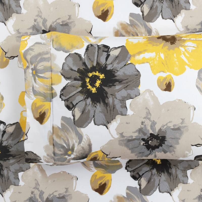 Lush Decor Leah Soft 6 Piece Sheet Set