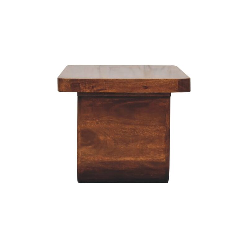 Artisan Furniture Solid Wood Chunky Chestnut Coffee Table