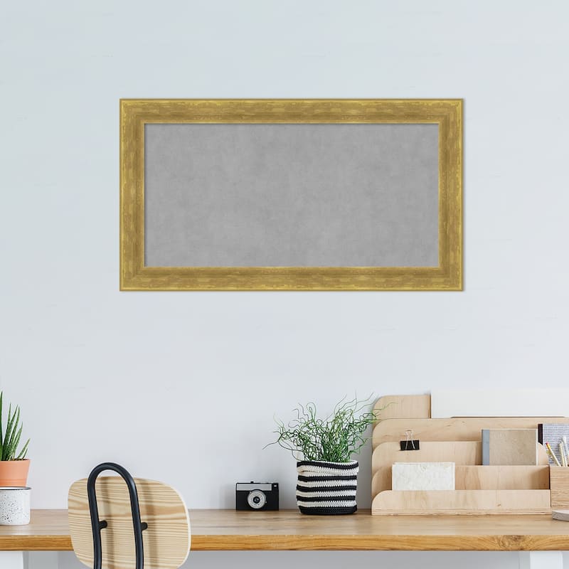 Amanti Art Angled Gold Framed Magnetic Board