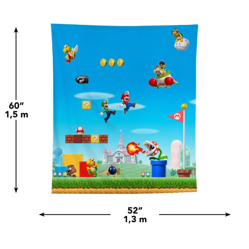 Nintendo Super Mario Tapestry by RoomMates