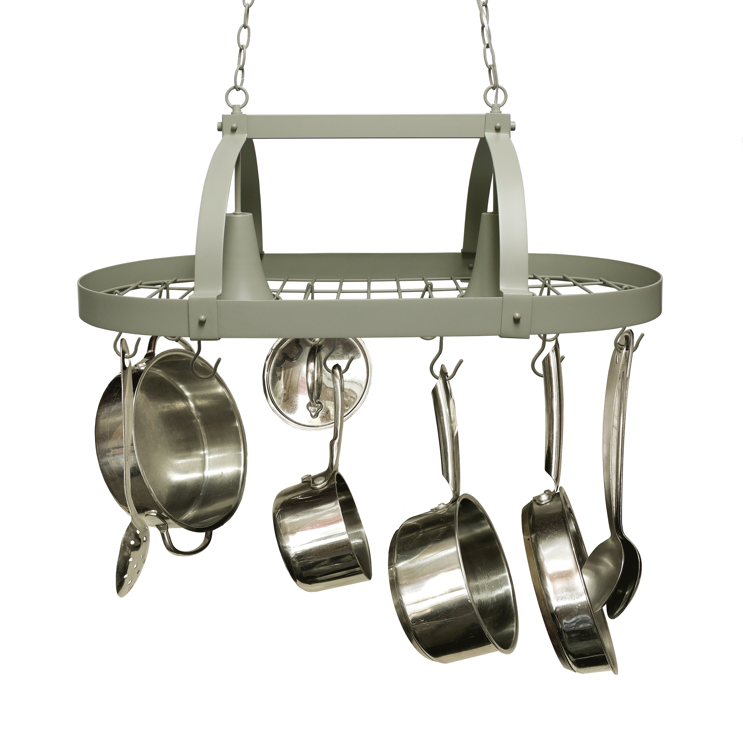 Elegant Designs Home Collection 2-light Kitchen Pot Rack ...