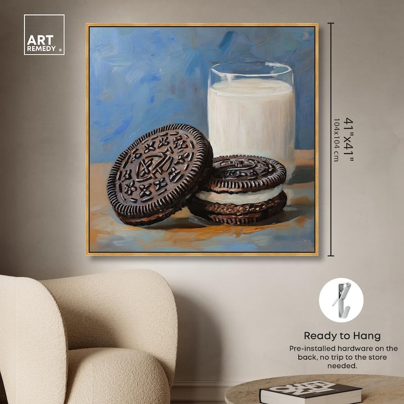 Ode to the Oreo Canvas by Art Remedy