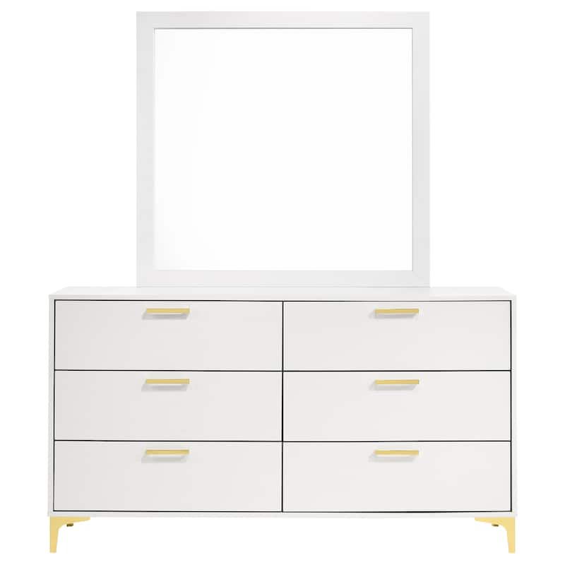 Kendall Modern Classic Wood 6-drawer Dresser