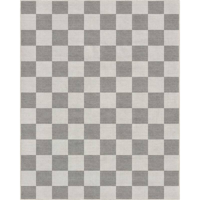 Well Woven Apollo Square Modern Geometric Flat-Weave Area Rug