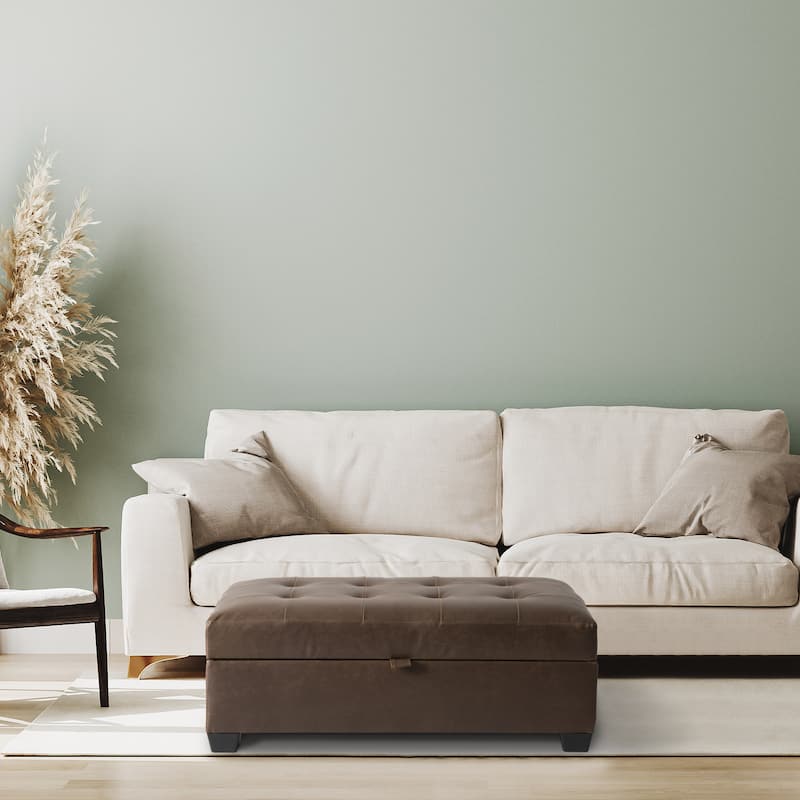 Antonio Tufted Storage Ottoman