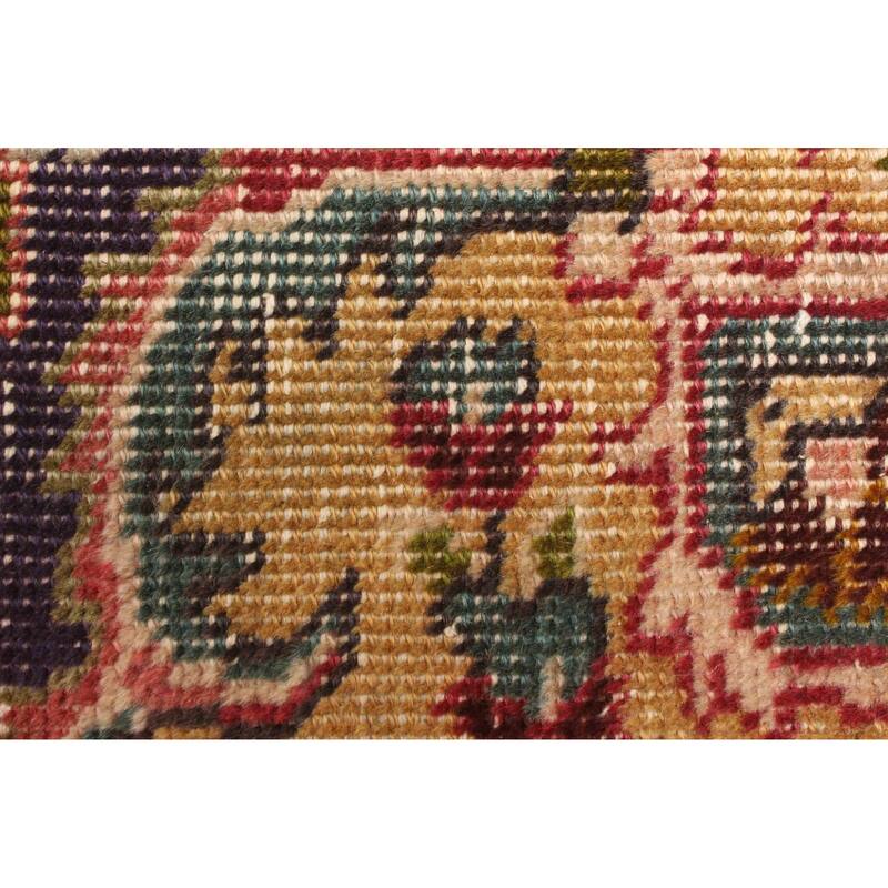 ECARPETGALLERY Hand-knotted Antalya Vintage Indigo Wool Rug - 3'1 x 4'9