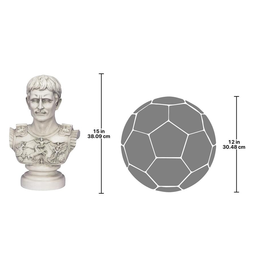 Design Toscano Mars, Roman God of War Sculptural Bust 