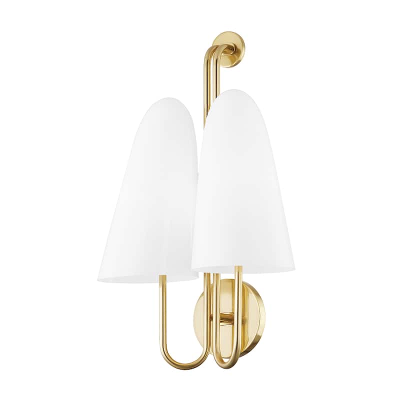 Hudson Valley Slate Hill 2-Light Wall Sconce - N/A