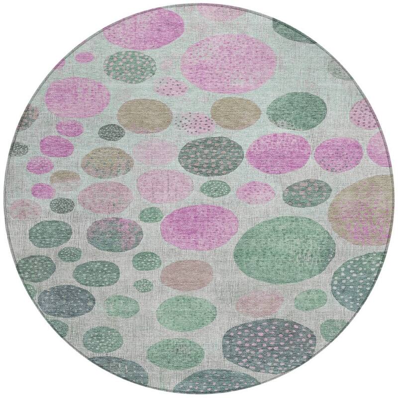 HomeRoots Geometric Transitional Rectangle Outdoor Rug