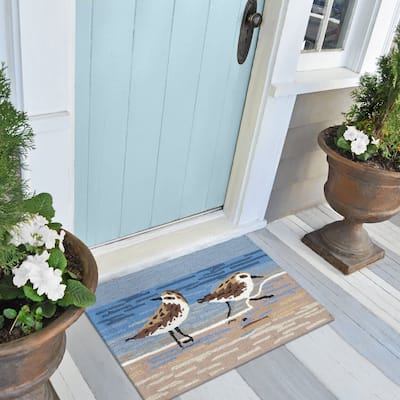 Liora Manne Frontporch Sandpipers Indoor/Outdoor Rug