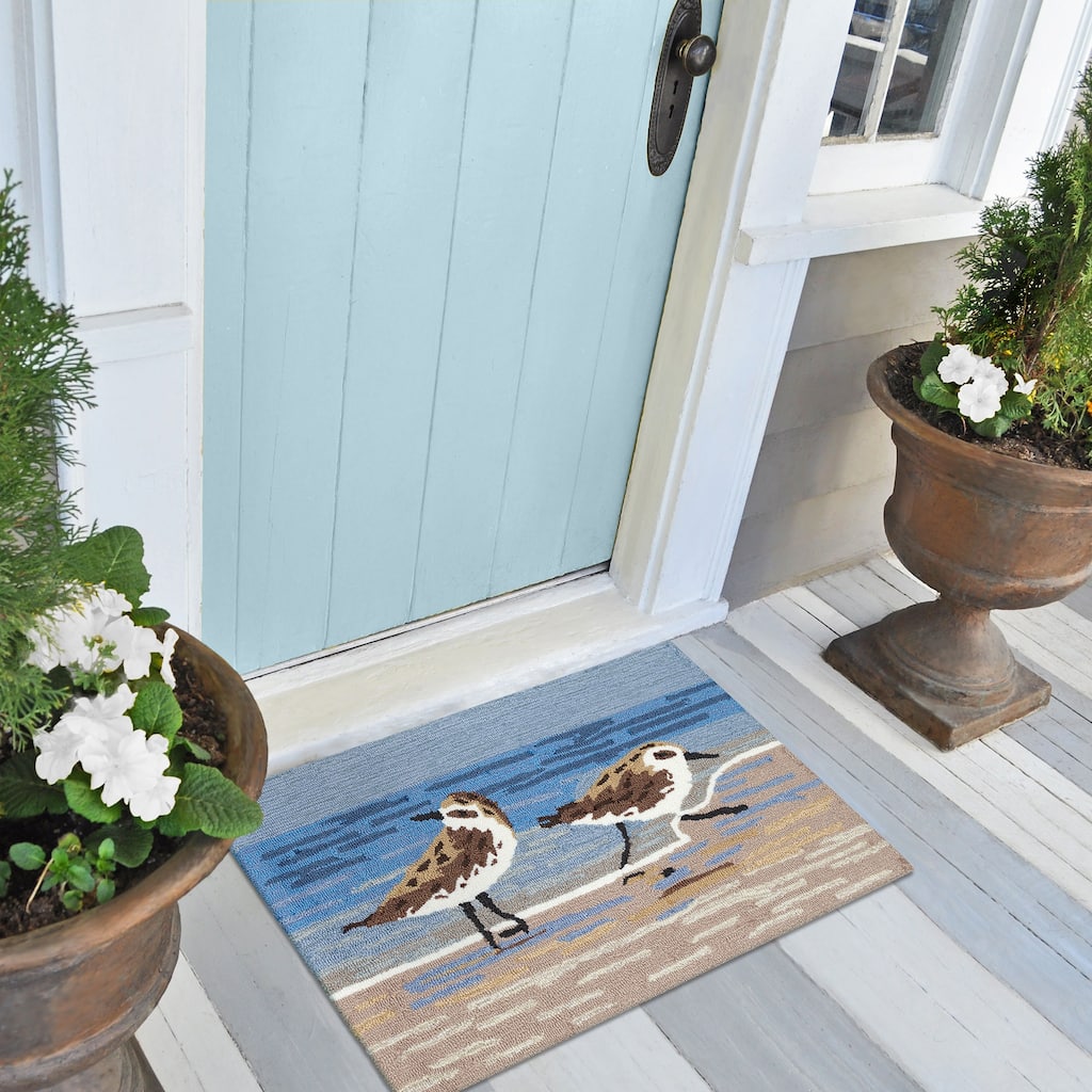 Liora Manne Frontporch Sandpipers Indoor/Outdoor Rug