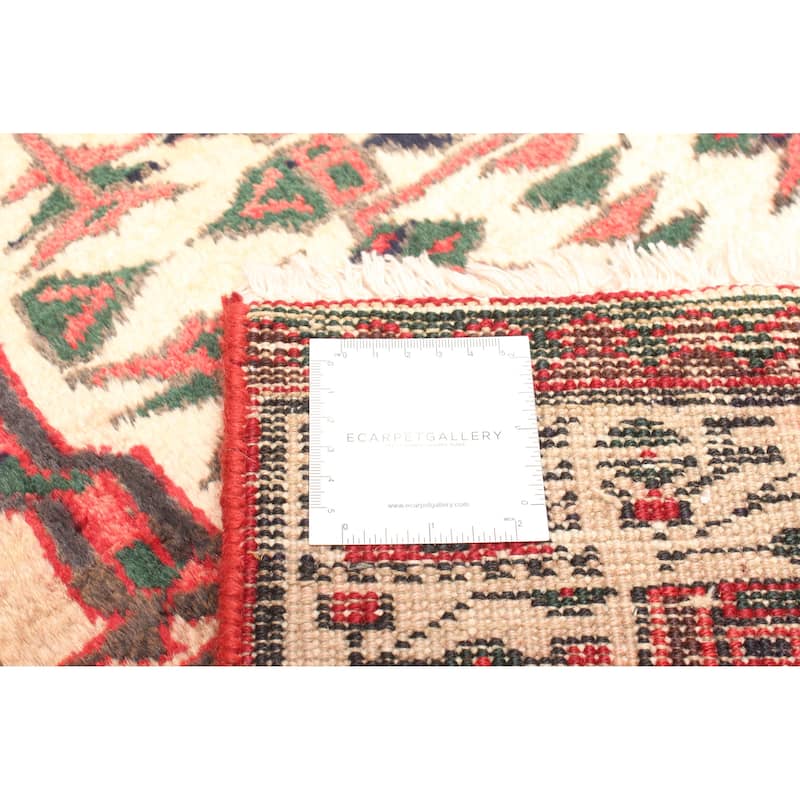 ECARPETGALLERY Hand-knotted Konya Anatolian Beige Wool Rug - 3'0 x 14'5