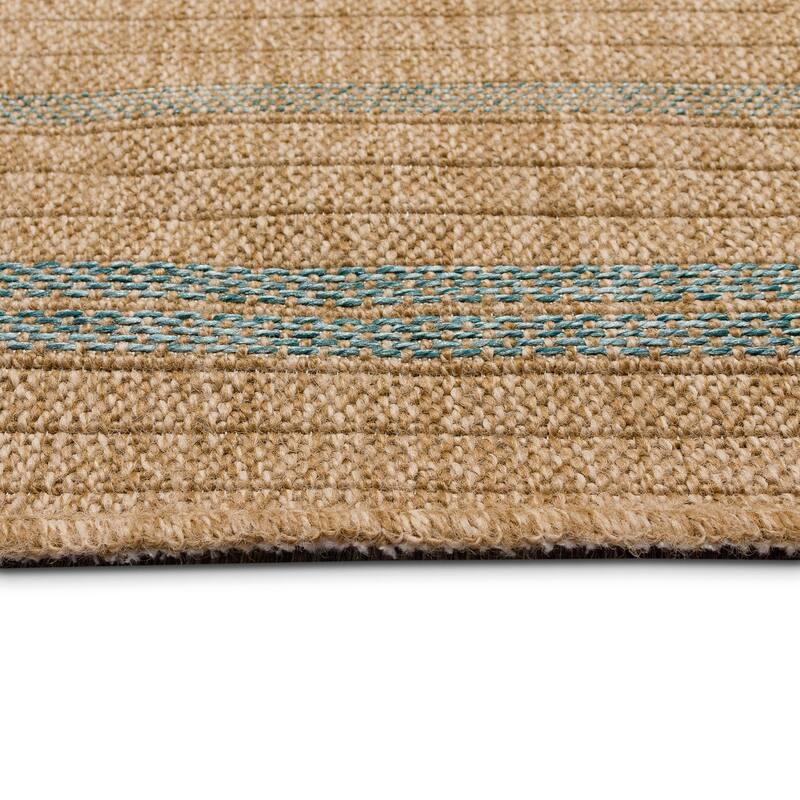 Liora Manne Sahara Multi Border Indoor/Outdoor Rug