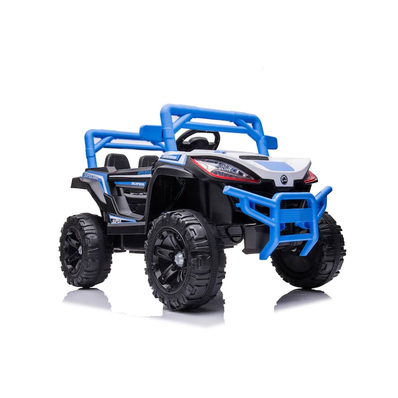 12V Exclusive Car for Kids, Electric Off-Road Vehicle with Seat Belt, Electric Car Toy for Kids with Charge Display