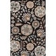 preview thumbnail 12 of 75, Lily Hand-tufted Transitional Floral Pattern Wool Area Rug 12' x 15' - Black - Runner/Rectangle