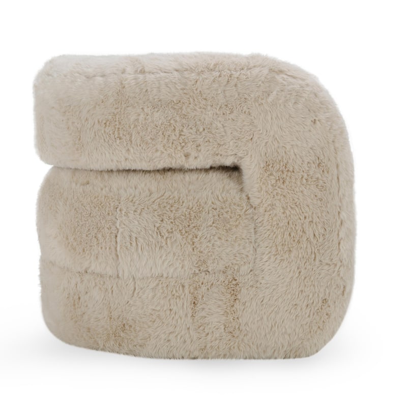 Classic Home Teddy Plush Accent Chair