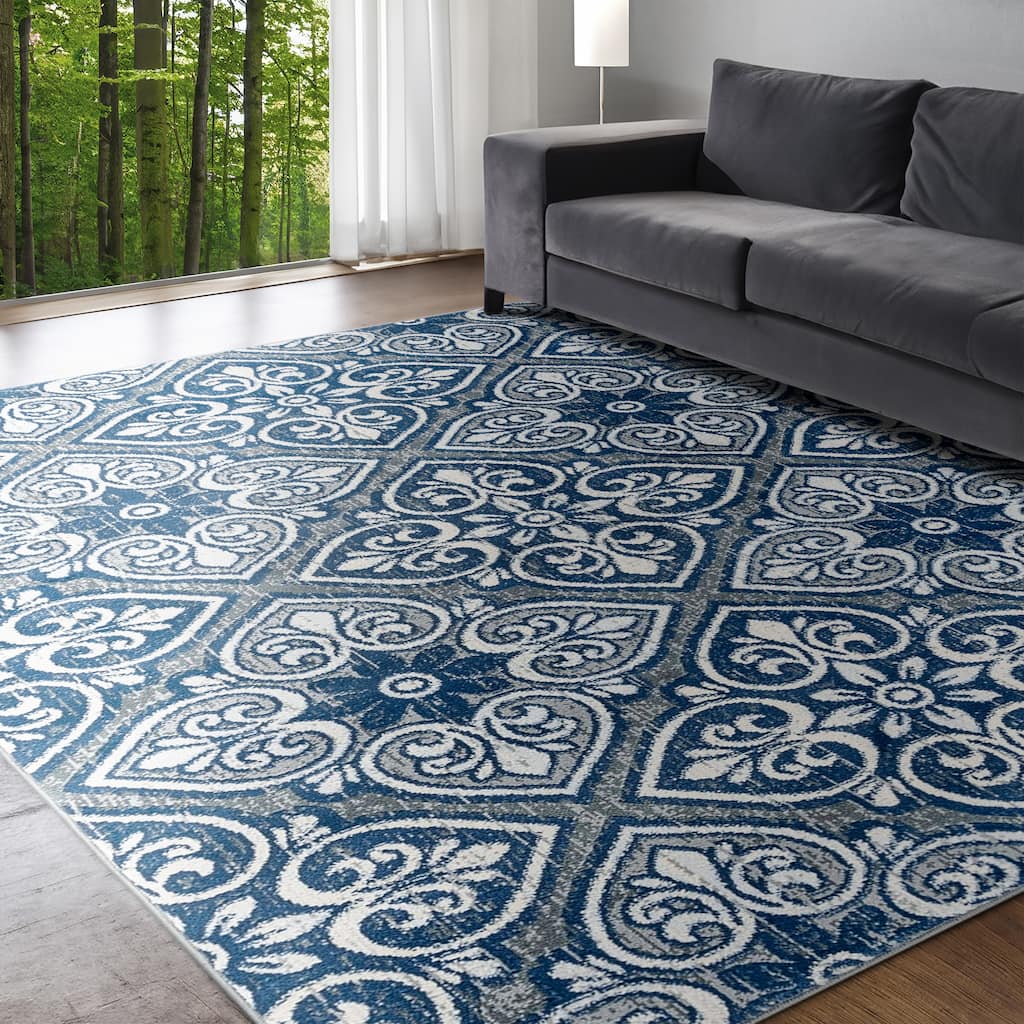 Carrington Global Floral & Botanical Indoor Area Rug