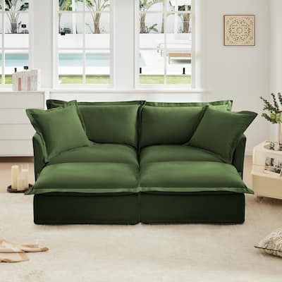 Luxury Sleeper Sofa Bed with Soft Cushion - Ultimate Comfort for Your Home