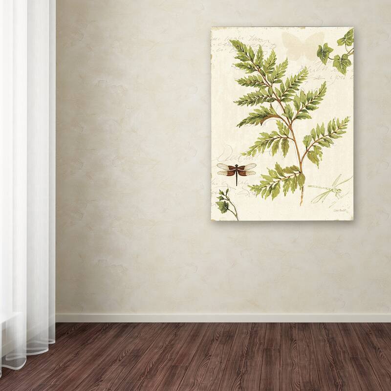 Lisa Audit 'Ivies and Ferns I' Canvas Art