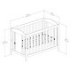 preview thumbnail 9 of 7, South Shore Reevo 3-in-1 Convertible Crib - N/A
