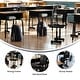 preview thumbnail 4 of 15, Adjustable Height Student Chair with Pedestal Frame - 16.25"W x 15.25"D x 30" - 32.5"H