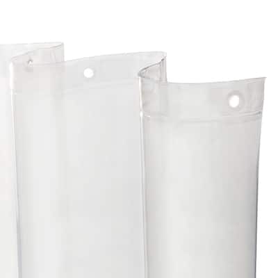 Kenney Lightweight PEVA Shower Curtain Liner, 70" W x 72" H