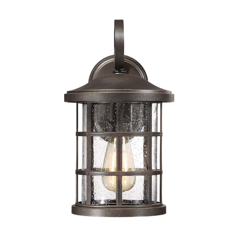 Bellevue Halifax Single Light 14" Tall Outdoor Lantern Style Wall