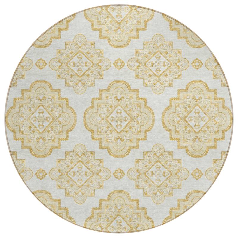 Machine Washable Indoor/ Outdoor Chantille Moroccan Boho Rug