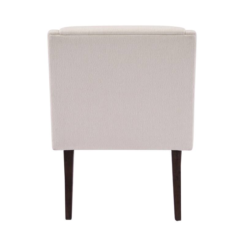 Christopher Knight Home - Set of 2 Mid-Century Modern Upholstered Dining Chair with Rubberwood Frame