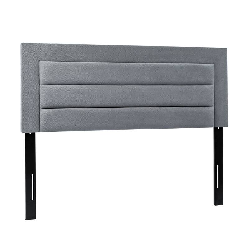Adeco 63 Inches Upholstered Headboard for Bedroom