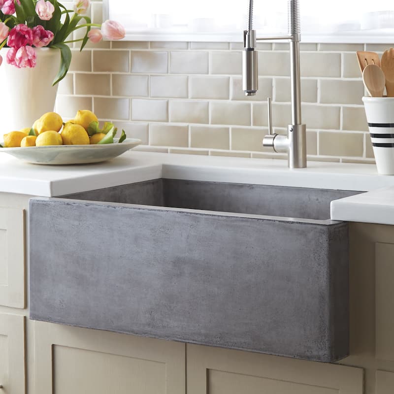 Farmhouse 30-inch NativeStone Kitchen Sink - 30" x 18" x 10.25"