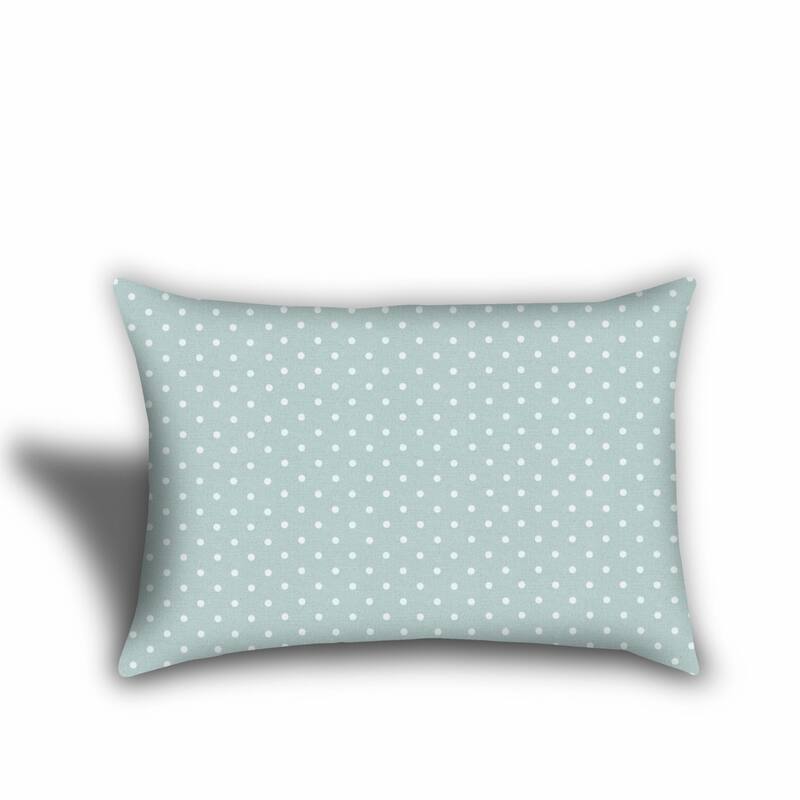 HomeRoots Set Of Three 18" X 18" Seafoam And White Blown Seam Floral Throw Indoor Outdoor Pillow - 18.25