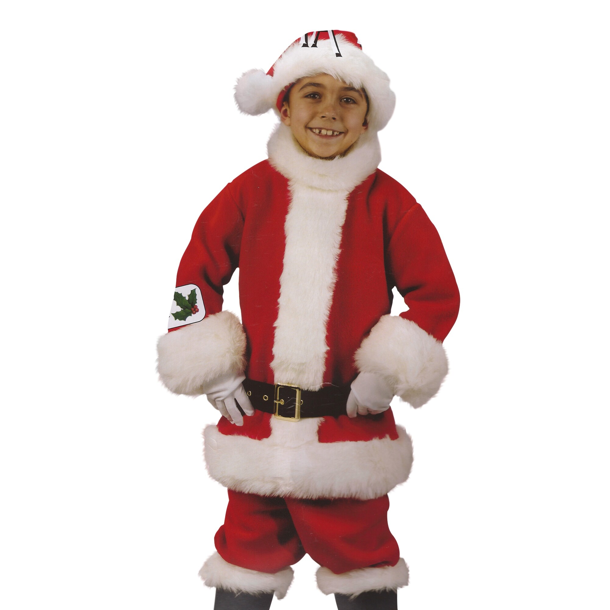 white santa costume