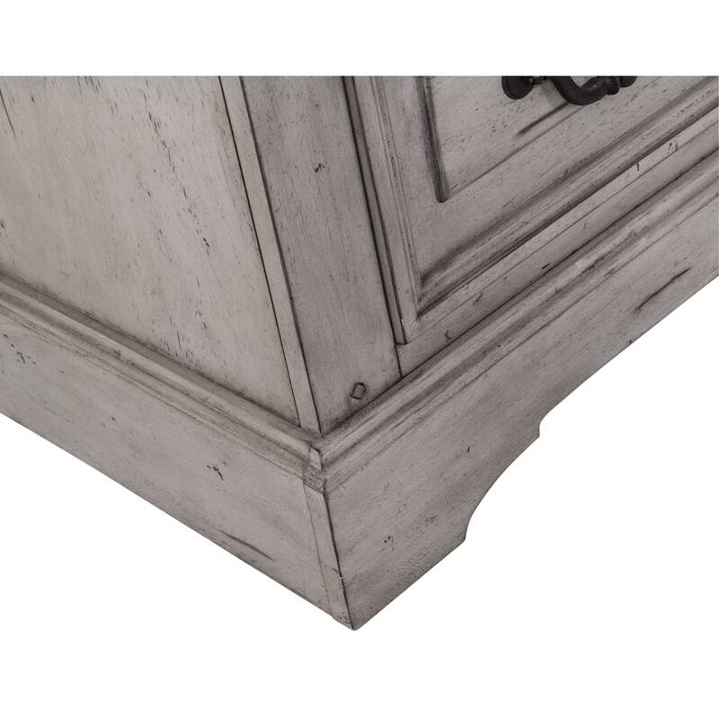 Lakewood Distressed Wood Dresser with Optional Mirror