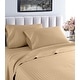preview thumbnail 87 of 88, Home Sweet Home Dream Striped 1200 TC Egyptian Cotton Deep Pocket Bed Sheet Set