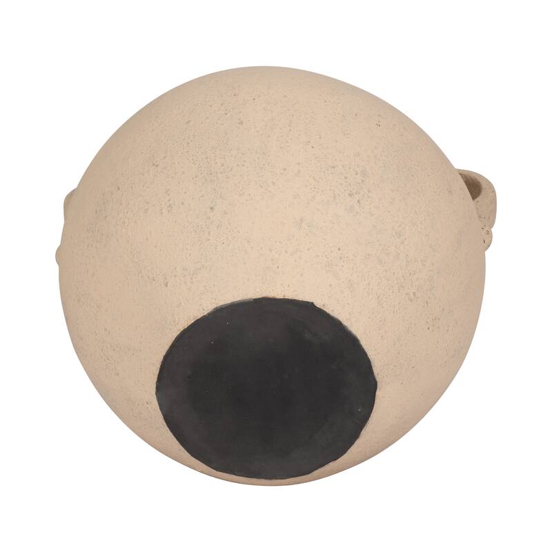 Sagebrook Home Terracotta, 17" Unique Jug With 2 Handles, Amphora, Textured, Durable/stylish item, Serenity/Mysterious
