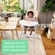 preview thumbnail 2 of 12, Compact Folding High Chair, Food-Grade Safe Plate, Safety Harness, for Ages 6 Months and Up, Unisex